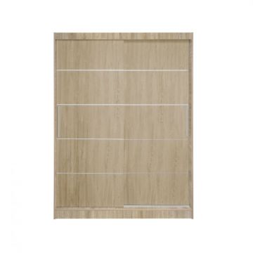 Dulap RODOS 03, usi glisante, sonoma, 150x60x200 cm
