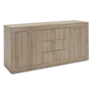 Dulap Doha Sonoma 180x45x80.5 cm