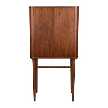 Dulap în culoare naturală cu aspect de lemn de nuc cu ușă glisantă 62x125 cm Morrison – Dutchbone