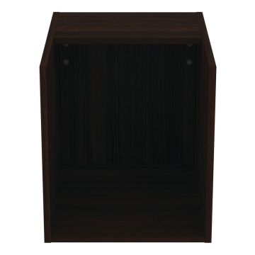 Dulap de baie maro închis scund/suspendat cu aspect de lemn de stejar 40x44 cm i.Life B – Ideal Standard