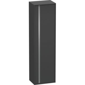Dulap inalt suspendat Duravit Ketho 36x50x180cm deschidere dreapta grafit mat