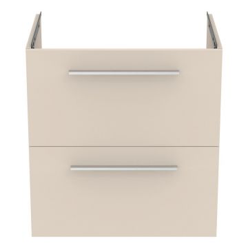 Dulap sub chiuvetă bej suspendat 60x63 cm i.Life A – Ideal Standard