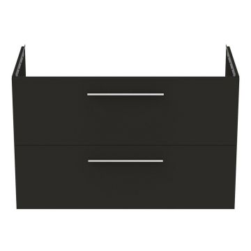Dulap sub chiuvetă gri antracit suspendat 100x63 cm i.Life B – Ideal Standard