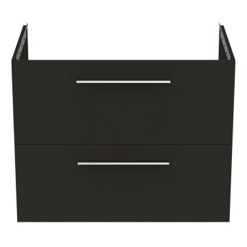 Dulap sub chiuvetă gri antracit suspendat 80x63 cm i.Life B – Ideal Standard
