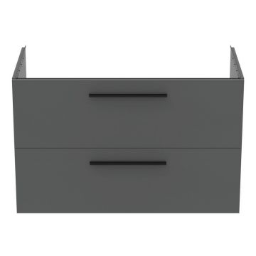 Dulap sub chiuvetă gri suspendat 100x63 cm i.Life B – Ideal Standard