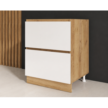 Corp inferior Chelseastejar k003 acril alb 2 usi 60x49x 82 cm
