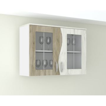 Corp Superior Cip S 80 2Usi Cu Geam Stejar K001-K002