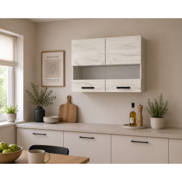 Corp Superior Vio 80x30x60 cm Cu Geam K001