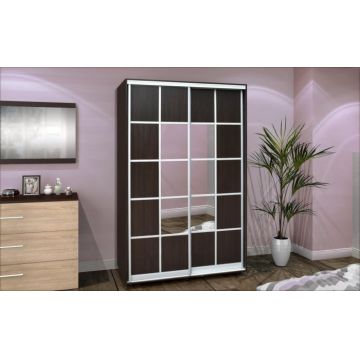 Dressing 2 Usi Glisante Wenge 170x60x200 cm Dressing 2 Usi Glisante Wenge 170x60x200 cm
