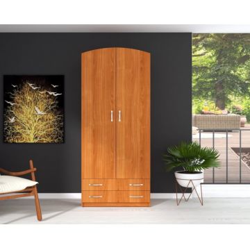 Dulap-4 2 Usi 2 Sertare RO Cires 74x54x212 cm