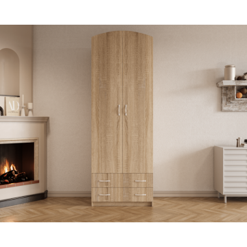 Dulap-4 ( 2U+2S ) Ro, 74x54x212 cm Sonoma
