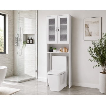 Dulap Baie Ms Alb 60x22x190 cm