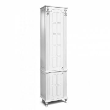 Dulap baie Versailles, 50x190x33cm, Argint
