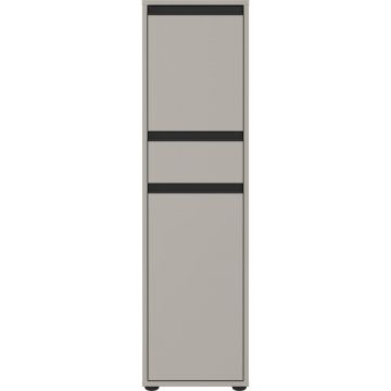 Dulap de baie gri înalt/îngust 33x121 cm Lemont – Germania