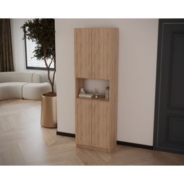 Dulap KSC-5 RO, 60x37x196 cm, Sonoma