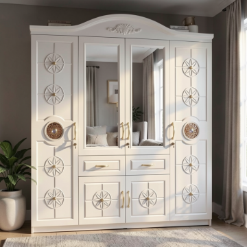 Dulap ZQE 021 MDF - 6U+2S, 200x215x52 cm