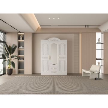 Dulap ZQE-049MDF - 3U 2S, 150x50x200 cm