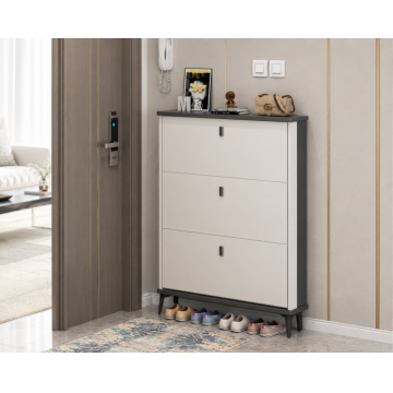 Pantofar 603 MDF White 90x24x118 cm