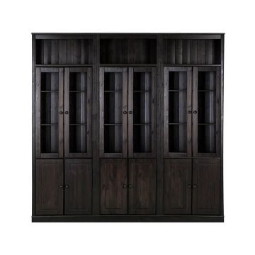 Vitrină maro din lemn de pin 518x223 cm Anita – Støraa