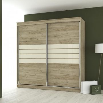 DRESSING 2 USI LUCA, 200X60X200 CM, STEJAR K002
