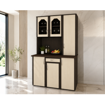Dulap 120 PAL Wenge Mesteacan 121x33 60x197 cm