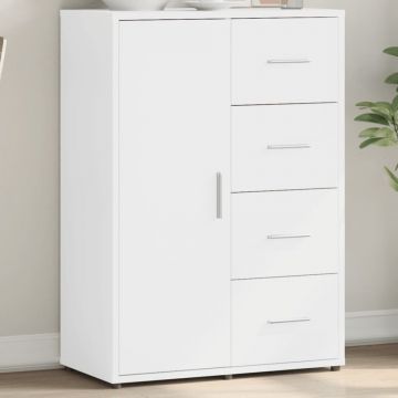 Dulap, alb, 60x31x84 cm, lemn prelucrat