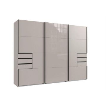 Dulap Cu Uși Culisante, bej, grej