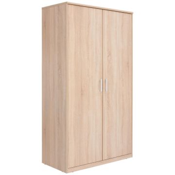 Dulap Cu Uși Rotative, 106/194/54 cm, stejar Sonoma