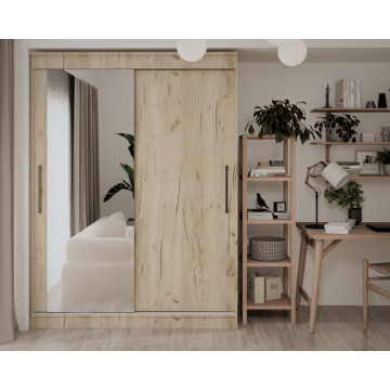 Dulap UC MP2, 150x60x200 cm, Stejar K002