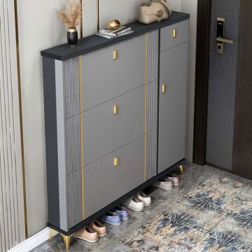 Pantofar 113-602 MDF Grey, 100x24x118cm