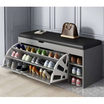 Pantofar 125 MDF Grey 100x30x51cm