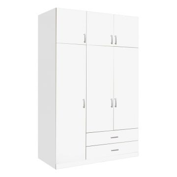 Dulap dormitor Royal Pako World Alb 150x58x230 cm