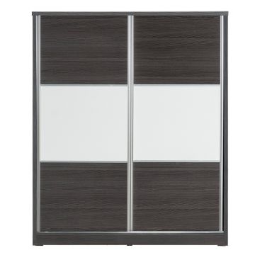 Dulap haine Model Chase, Wenge, 152.5x56.5x185 cm Dulap haine Model Chase, Wenge, 152.5x56.5x185 cm
