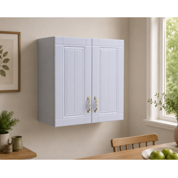 Corp superior bucatarie Provence, 60x29x68cm, 2 usi, Alb