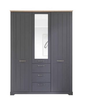 DULAP CU UȘI ROTATIVE grafit, stejar Artisan DULAP CU UȘI ROTATIVE grafit, stejar Artisan