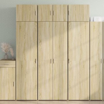 Dulap de depozitare, stejar sonoma, 70x42,5x225, lemn prelucrat Dulap de depozitare, stejar sonoma, 70x42,5x225, lemn prelucrat