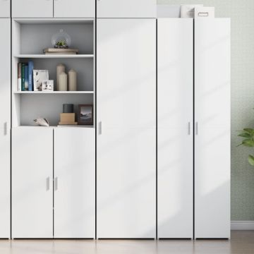 Dulap înalt, alb, 50x42,5x185 cm, lemn prelucrat Dulap înalt, alb, 50x42,5x185 cm, lemn prelucrat