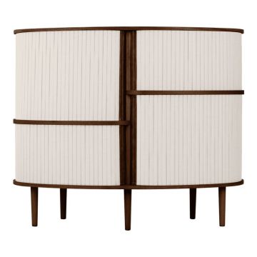 Dulap maro-bej cu aspect de lemn de stejar cu ușă glisantă 120x100x50 cm Audacious – UMAGE Dulap maro-bej cu aspect de lemn de stejar cu ușă glisantă 120x100x50 cm Audacious – UMAGE