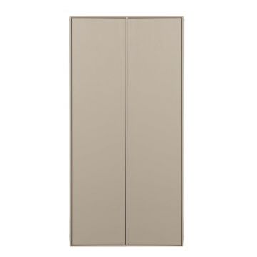 Dulap modular crem din lemn de pin 100x200 cm Daily – vtwonen