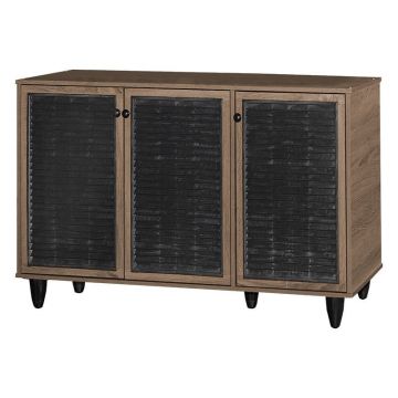 Dulap Pantofi Model Nathalia III, Stejar sonoma / Nuc, 105x35x66 cm Dulap Pantofi Model Nathalia III, Stejar sonoma / Nuc, 105x35x66 cm