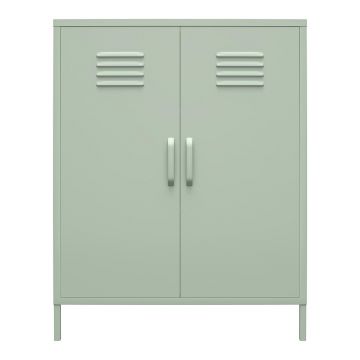 Dulap verde din metal 40x102x80 cm Mission District – Støraa