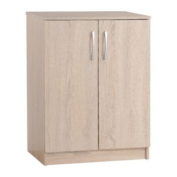 Pantofar Shordo melaminat culoare naturala 60x40.5x80 cm Pantofar Shordo melaminat culoare naturala 60x40.5x80 cm
