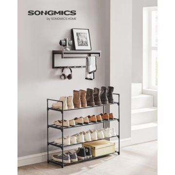 Pantofar Songmics Negru 30x92x74 cm