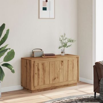 Servantă, stejar artizanal, 102x35x55 cm, lemn prelucrat Servantă, stejar artizanal, 102x35x55 cm, lemn prelucrat