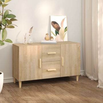 Servantă, stejar sonoma, 100x36x60 cm, lemn compozit Servantă, stejar sonoma, 100x36x60 cm, lemn compozit