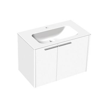 Set mobilier suspendat cu lavoar Kolpasan, Bella 80, 2 uși, coimbra Set mobilier suspendat cu lavoar Kolpasan, Bella 80, 2 uși, coimbra
