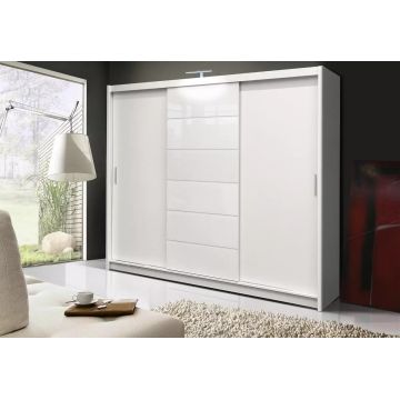 Dressing Sabina alb 250 cm/215 h/61 cm adancime