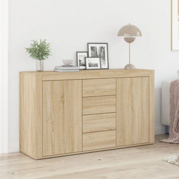 Bufet Stejar Sonoma Lemn prelucrat 120 x 36 x 69 cm Depozitare