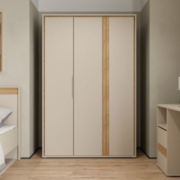 Dulap Cu 3 Usi Waxala, 126.8 Cm