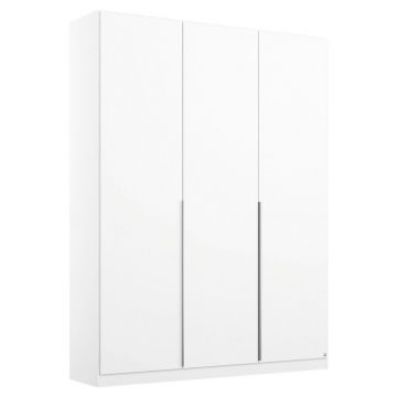 Dulap Cu Uși Rotative, 136/229/54 cm, alb